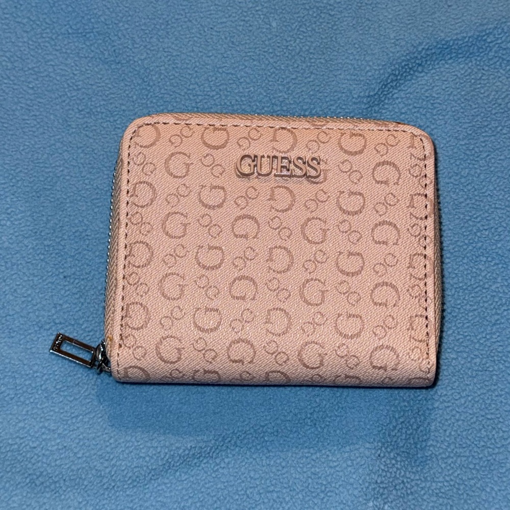 Guess Pink Wallet Elegant Design